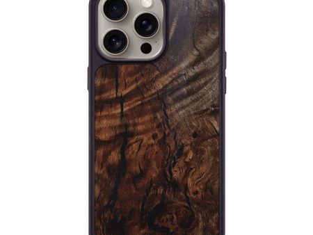 iPhone 15 Pro Max Wood+Resin Phone Case - Jordan (Wood Burl, 665857) Sale