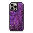 iPhone 15 Pro Max Wood+Resin Phone Case - Mona (Wood Burl, 665358) Cheap