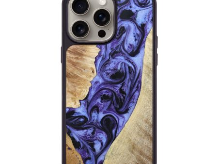 iPhone 15 Pro Max Wood+Resin Phone Case - King (Mosaic, 664242) Online