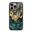 iPhone 15 Pro Max Wood+Resin Phone Case - Raiden (Green, 665834) Fashion