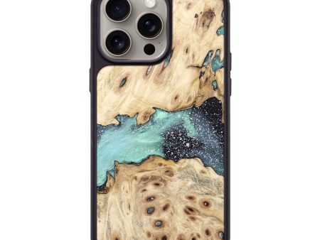 iPhone 15 Pro Max Wood+Resin Phone Case - Donna (Cosmos, 665596) Online now