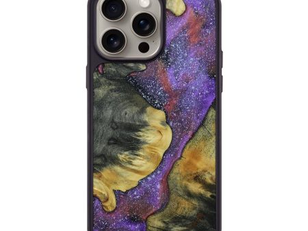 iPhone 15 Pro Max Wood+Resin Phone Case - Lucy (Cosmos, 664291) Hot on Sale