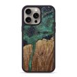 iPhone 15 Pro Max Wood+Resin Phone Case - Fred (Cosmos, 662450) For Cheap