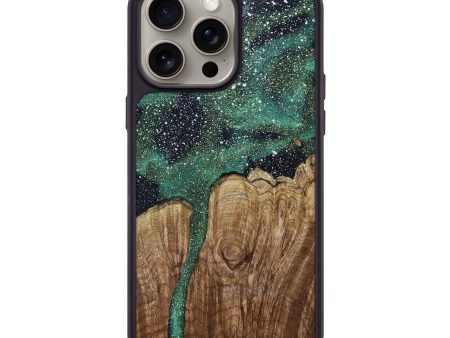 iPhone 15 Pro Max Wood+Resin Phone Case - Fred (Cosmos, 662450) For Cheap