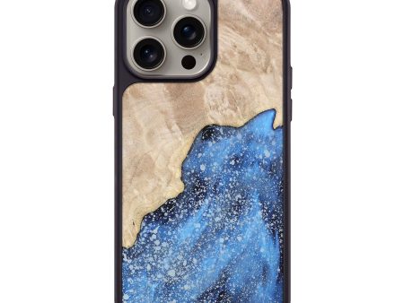 iPhone 15 Pro Max Wood+Resin Phone Case - Jimena (Cosmos, 666092) Hot on Sale