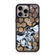 iPhone 15 Pro Max Wood+Resin Phone Case - Maria (Pattern, 662647) Fashion