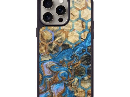 iPhone 15 Pro Max Wood+Resin Phone Case - Willow (Pattern, 665265) Online Sale