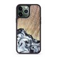 iPhone 13 Pro Max Wood+Resin Phone Case - Adele (Black & White, 661491) Online now