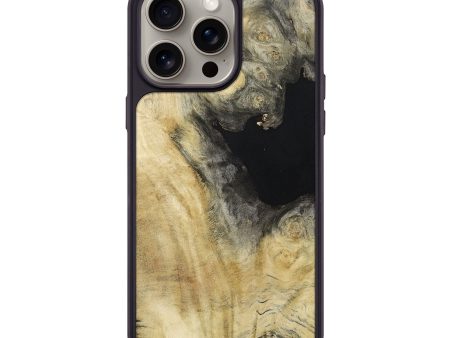 iPhone 15 Pro Max Wood+Resin Phone Case - Anastasia (Wood Burl, 664079) Sale