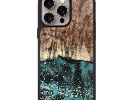 iPhone 15 Pro Max Wood+Resin Phone Case - Ken (Cosmos, 663338) Fashion