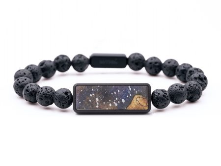 Lava Bead ResinArt Bracelet - Melissa (Cosmos, 664443) For Sale