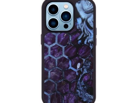 iPhone 14 Pro Wood+Resin Phone Case - Miguel (Pattern, 664920) Sale