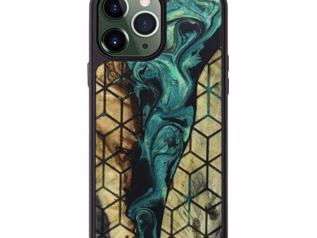 iPhone 13 Pro Max Wood+Resin Phone Case - Hector (Pattern, 664864) Online