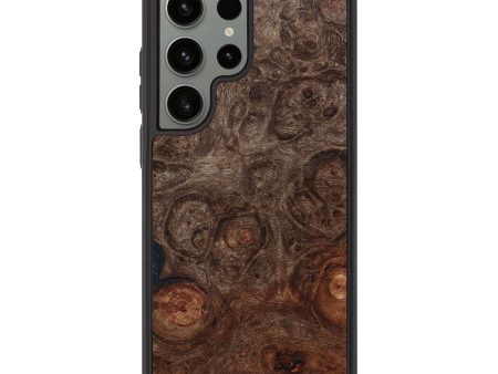 Galaxy S23 Ultra Wood+Resin Phone Case - Addyson (Wood Burl, 665864) Discount