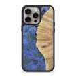 iPhone 15 Pro Max Wood+Resin Phone Case - Lauryn (Cosmos, 662136) For Sale