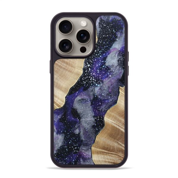 iPhone 15 Pro Max Wood+Resin Phone Case - Kairo (Cosmos, 664654) Hot on Sale