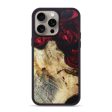 iPhone 15 Pro Max Wood+Resin Phone Case - Desmond (Red, 666267) Online Hot Sale