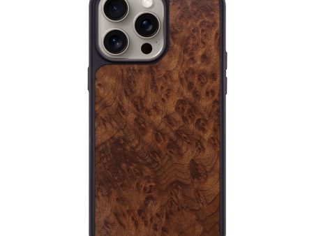 iPhone 15 Pro Max Wood+Resin Phone Case - Carlton (Wood Burl, 665354) Supply