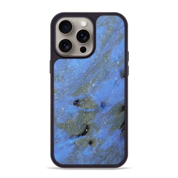 iPhone 15 Pro Max Wood+Resin Phone Case - Kyle (Cosmos, 662076) on Sale