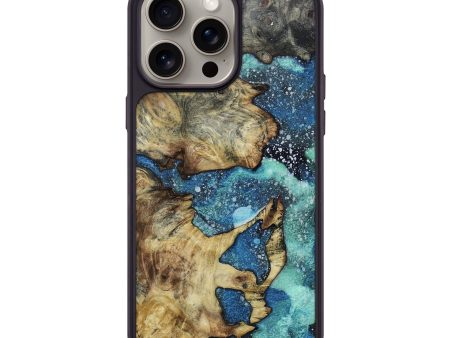 iPhone 15 Pro Max Wood+Resin Phone Case - Yesenia (Cosmos, 664270) Hot on Sale