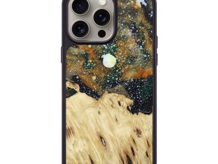 iPhone 15 Pro Max Wood+Resin Phone Case - Zoe (Cosmos, 664647) Discount