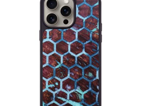 iPhone 15 Pro Max Wood+Resin Phone Case - Byron (Pattern, 665491) For Discount