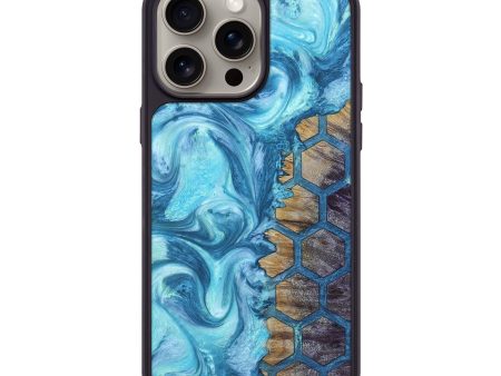 iPhone 15 Pro Max Wood+Resin Phone Case - Joaquin (Pattern, 662759) Sale