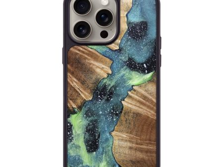 iPhone 15 Pro Max Wood+Resin Phone Case - Dolores (Cosmos, 663805) Online now