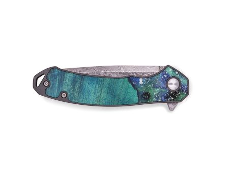 EDC Wood+Resin Pocket Knife - Candy (Cosmos, 665643) Hot on Sale