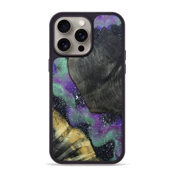 iPhone 15 Pro Max Wood+Resin Phone Case - Ralph (Cosmos, 663789) on Sale