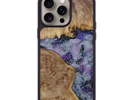 iPhone 15 Pro Max Wood+Resin Phone Case - Matt (Cosmos, 664642) Online