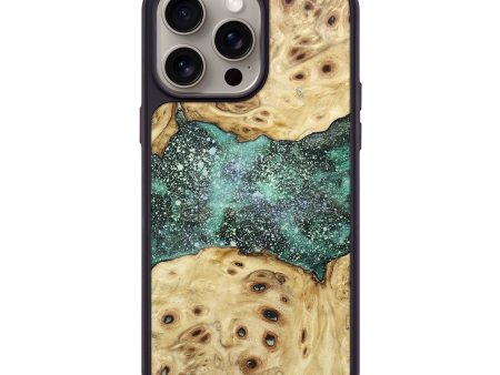 iPhone 15 Pro Max Wood+Resin Phone Case - Aubrey (Cosmos, 664965) Online now