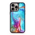 iPhone 15 Pro Max Wood+Resin Phone Case - Deneen (Watercolor, 662109) Hot on Sale