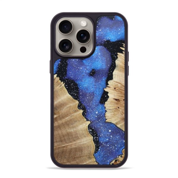 iPhone 15 Pro Max Wood+Resin Phone Case - Mauricio (Cosmos, 663589) Sale