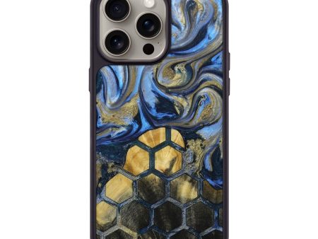 iPhone 15 Pro Max Wood+Resin Phone Case - Lilith (Pattern, 664111) Hot on Sale