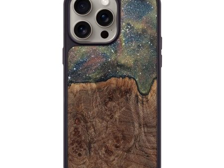 iPhone 15 Pro Max Wood+Resin Phone Case - Nash (Cosmos, 663397) Fashion