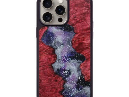 iPhone 15 Pro Max Wood+Resin Phone Case - Zane (Cosmos, 664861) on Sale