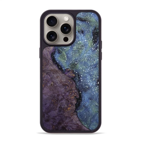 iPhone 15 Pro Max Wood+Resin Phone Case - Bodhi (Cosmos, 662119) Fashion