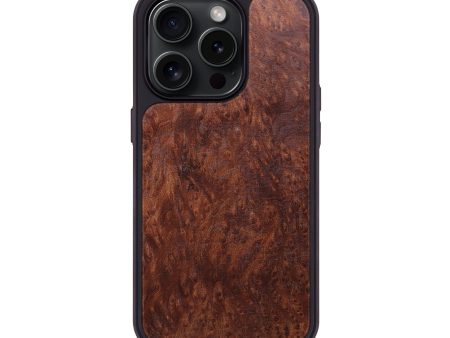 iPhone 15 Pro Burl Wood Phone Case - Jacqueline (Wood Burl, 662323) Fashion