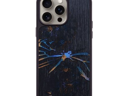 iPhone 15 Pro Max Wood+Resin Phone Case - Lindsey (Pattern, 661706) For Sale