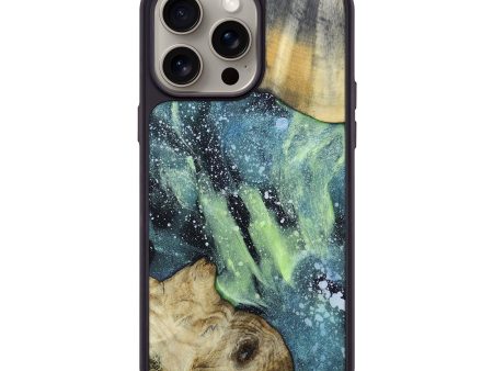 iPhone 15 Pro Max Wood+Resin Phone Case - Rene (Cosmos, 663781) Supply