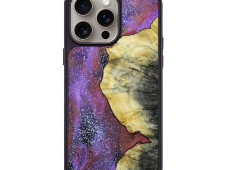 iPhone 15 Pro Max Wood+Resin Phone Case - Diamond (Cosmos, 664130) Online Sale