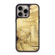 iPhone 15 Pro Max Wood+Resin Phone Case - Ethel (Wood Burl, 665760) For Cheap