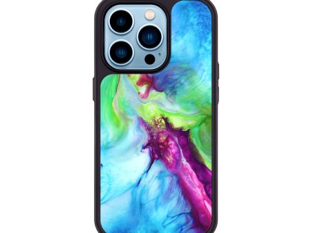 iPhone 14 Pro Wood+Resin Phone Case - Alma (Watercolor, 662059) on Sale