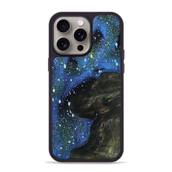 iPhone 15 Pro Max Wood+Resin Phone Case - Jace (Cosmos, 661530) Online Hot Sale