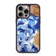 iPhone 15 Pro Max Wood+Resin Phone Case - Charlie (Mosaic, 664937) Hot on Sale