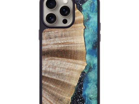 iPhone 15 Pro Max Wood+Resin Phone Case - Aspen (Cosmos, 663975) Online now