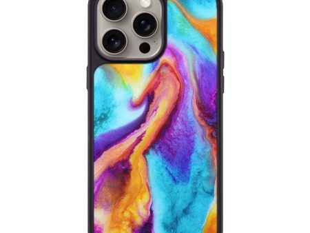 iPhone 15 Pro Max Wood+Resin Phone Case - Shirley (Watercolor, 662061) Discount