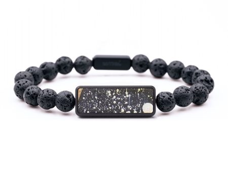 Lava Bead ResinArt Bracelet - Karina (Cosmos, 664436) Online now