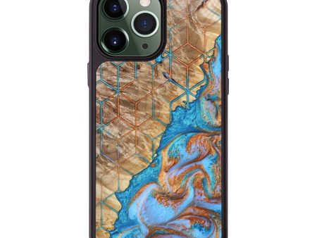 iPhone 13 Pro Max Wood+Resin Phone Case - Scott (Pattern, 661033) Supply